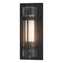 Hubbardton Forge 305896-SKT-80-ZS0654 - Torch  Seeded Glass Small Outdoor Sconce