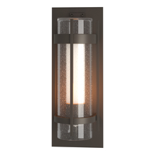 Hubbardton Forge 305898-SKT-77-ZS0656 - Torch  Seeded Glass Large Outdoor Sconce