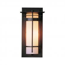 Hubbardton Forge 305992-SKT-10-GG0066 - Banded with Top Plate Small Outdoor Sconce