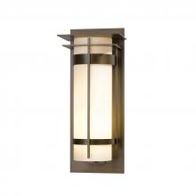 Hubbardton Forge 305995-SKT-10-GG0240 - Banded with Top Plate Extra Large Outdoor Sconce