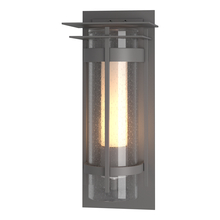 Hubbardton Forge 305997-SKT-78-ZS0655 - Torch  Seeded Glass with Top Plate Outdoor Sconce