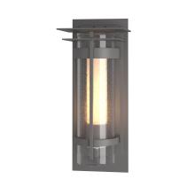 Hubbardton Forge 305998-SKT-78-ZS0656 - Torch  Seeded Glass with Top Plate Large Outdoor Sconce