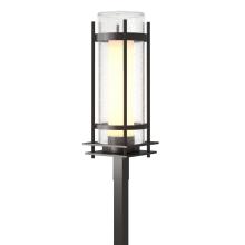 Hubbardton Forge 345897-SKT-14-ZS0684 - Torch  Seeded Glass Outdoor Post Light