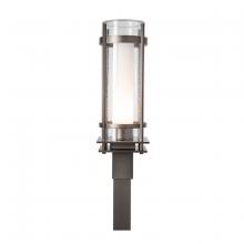 Hubbardton Forge 345897-SKT-77-ZS0684 - Torch  Seeded Glass Outdoor Post Light